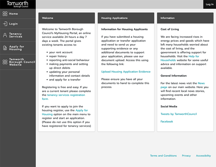 My Housing Portal